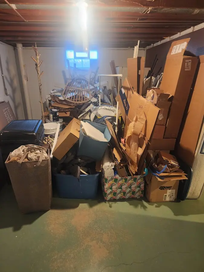 Roll-off dumpster container at job site for 6 Yard Dumpster Rental in El Jebel